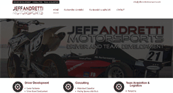 Desktop Screenshot of jeffandrettimotorsports.com